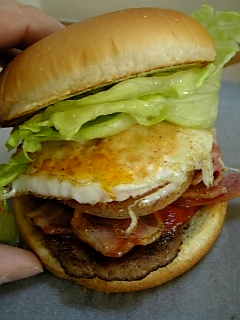 1/18 バーガーの一つ覚え