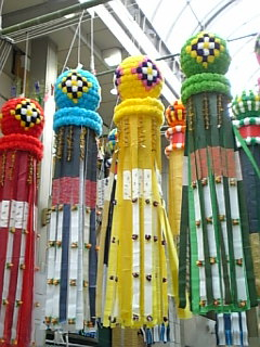 8/5 竹飾ること林の如く