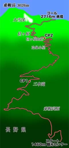 乗鞍エコーラインマップ2025版