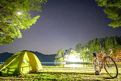 沼沢湖畔キャンプ場