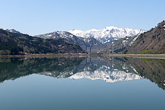 只見湖と田子倉ダム